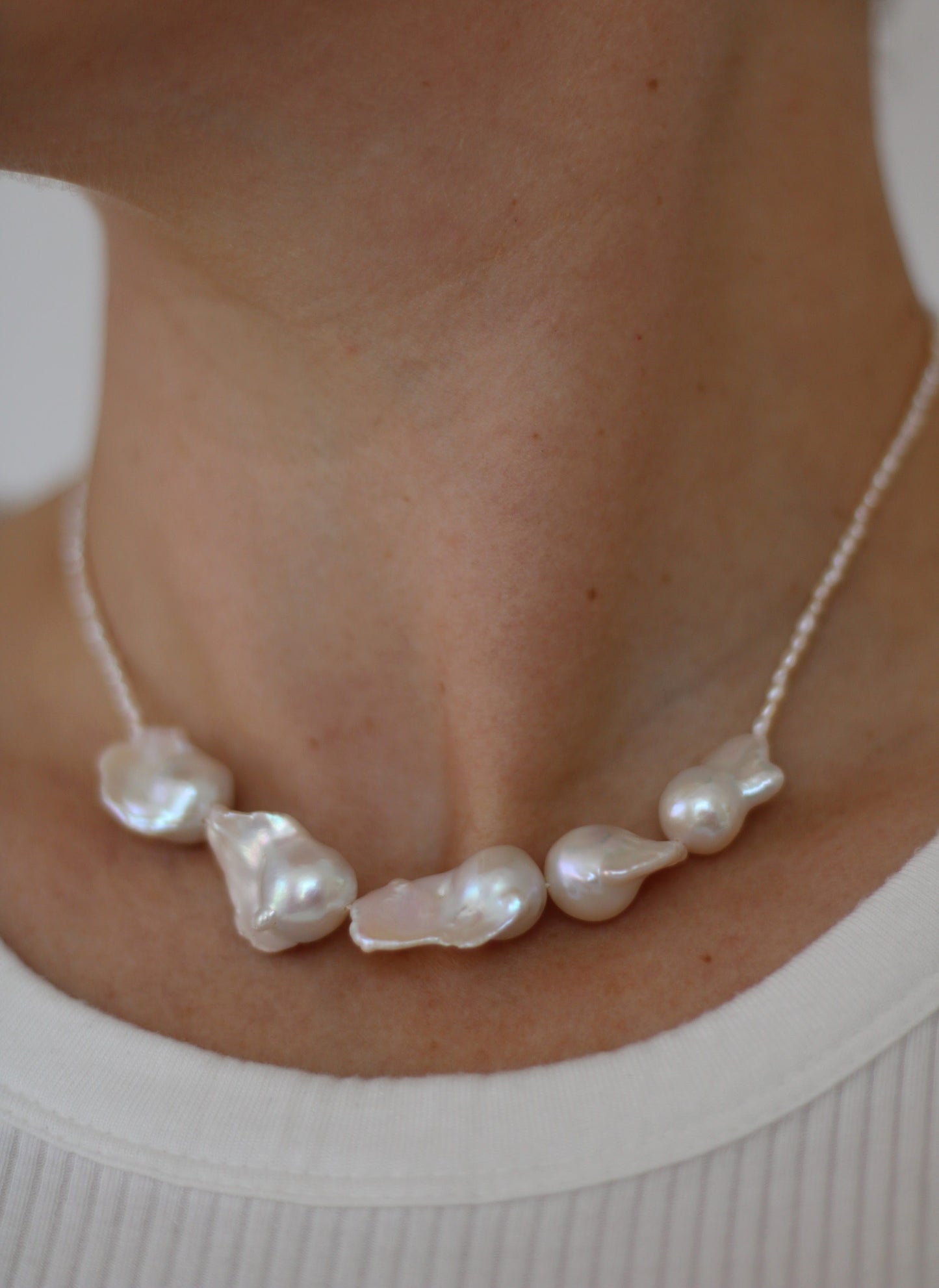 Tiny Baroque Necklace