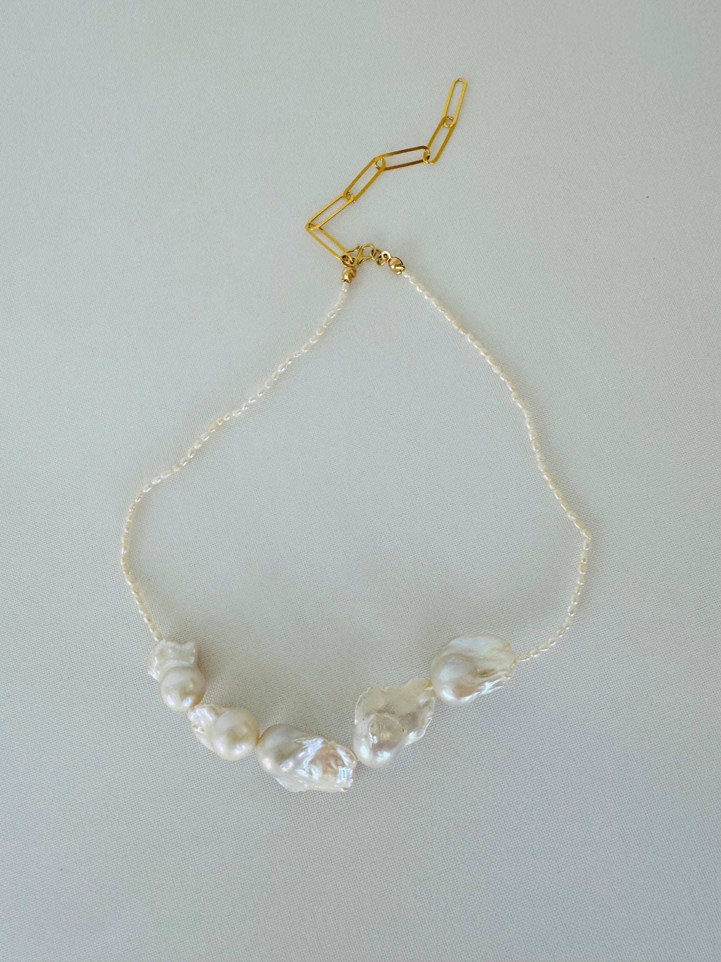 Tiny Baroque Necklace