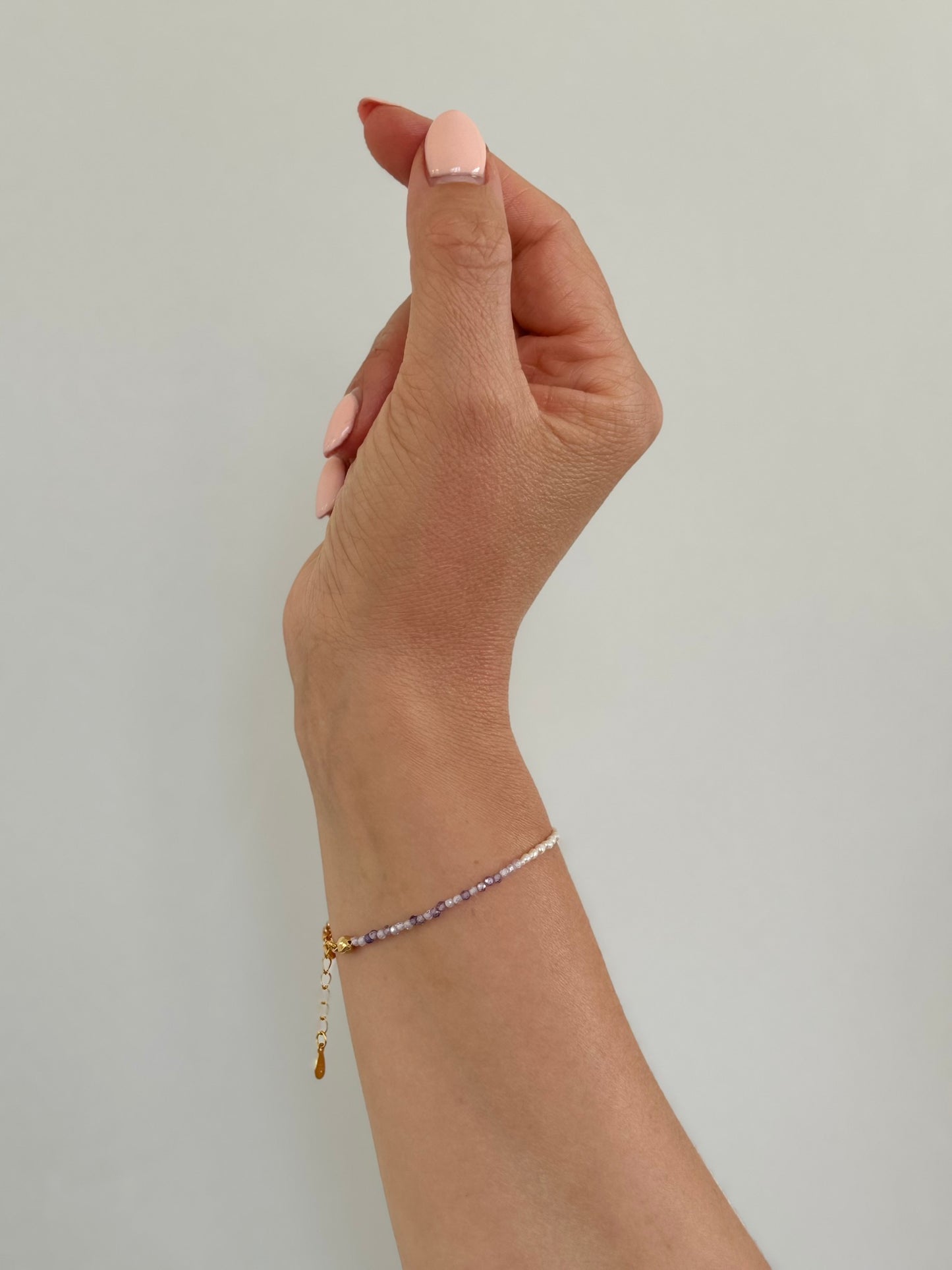 Purple Sparkling Bracelet