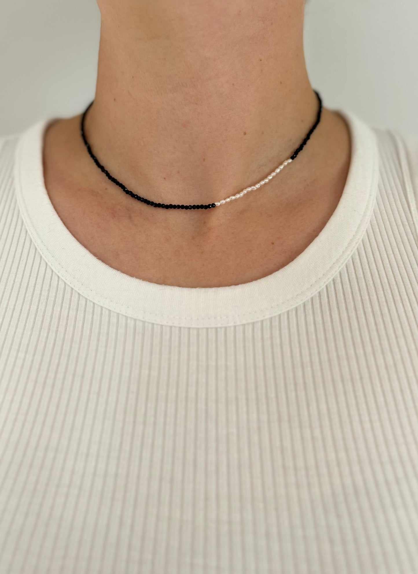 Black and White Necklace
