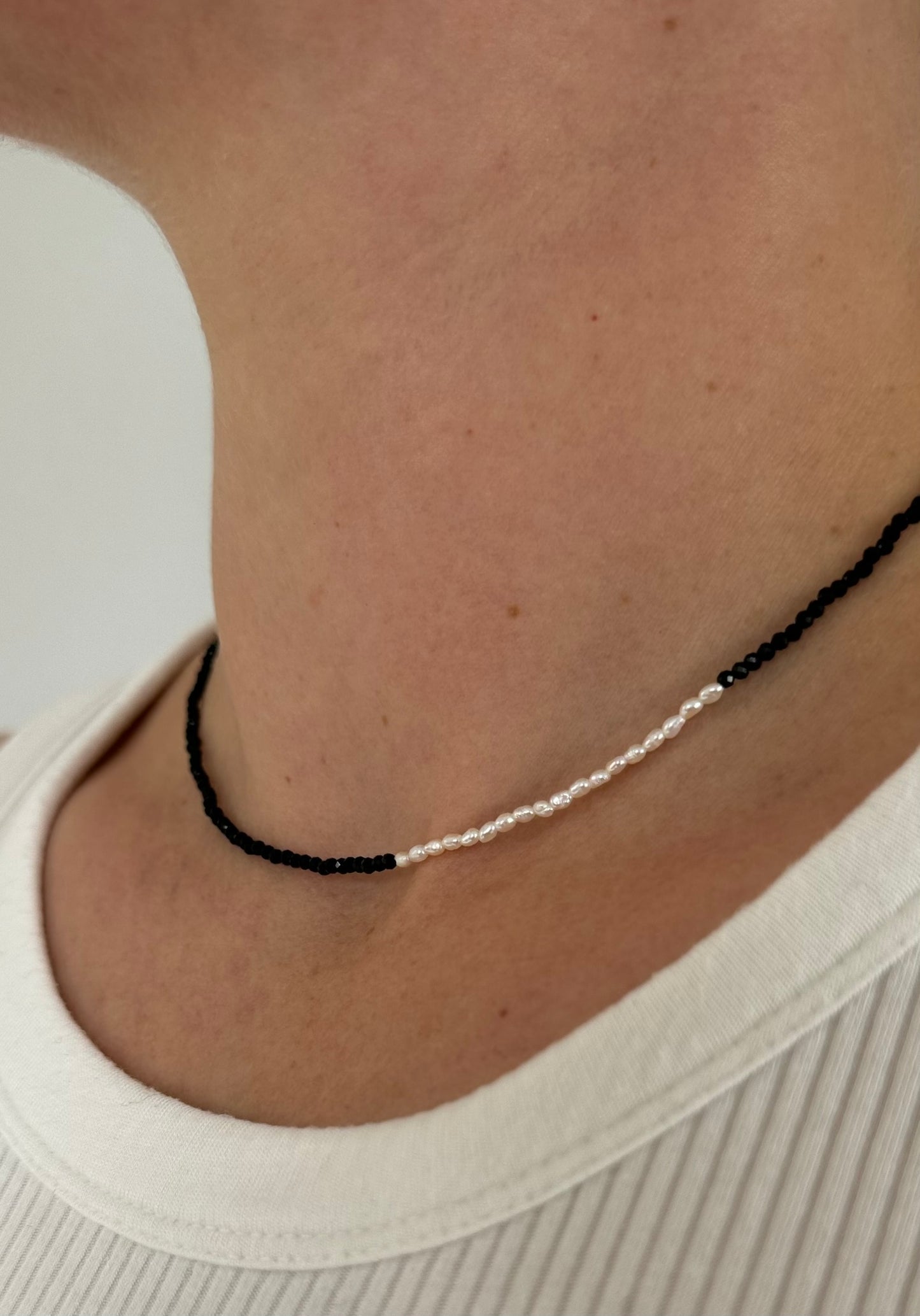 Black and White Necklace