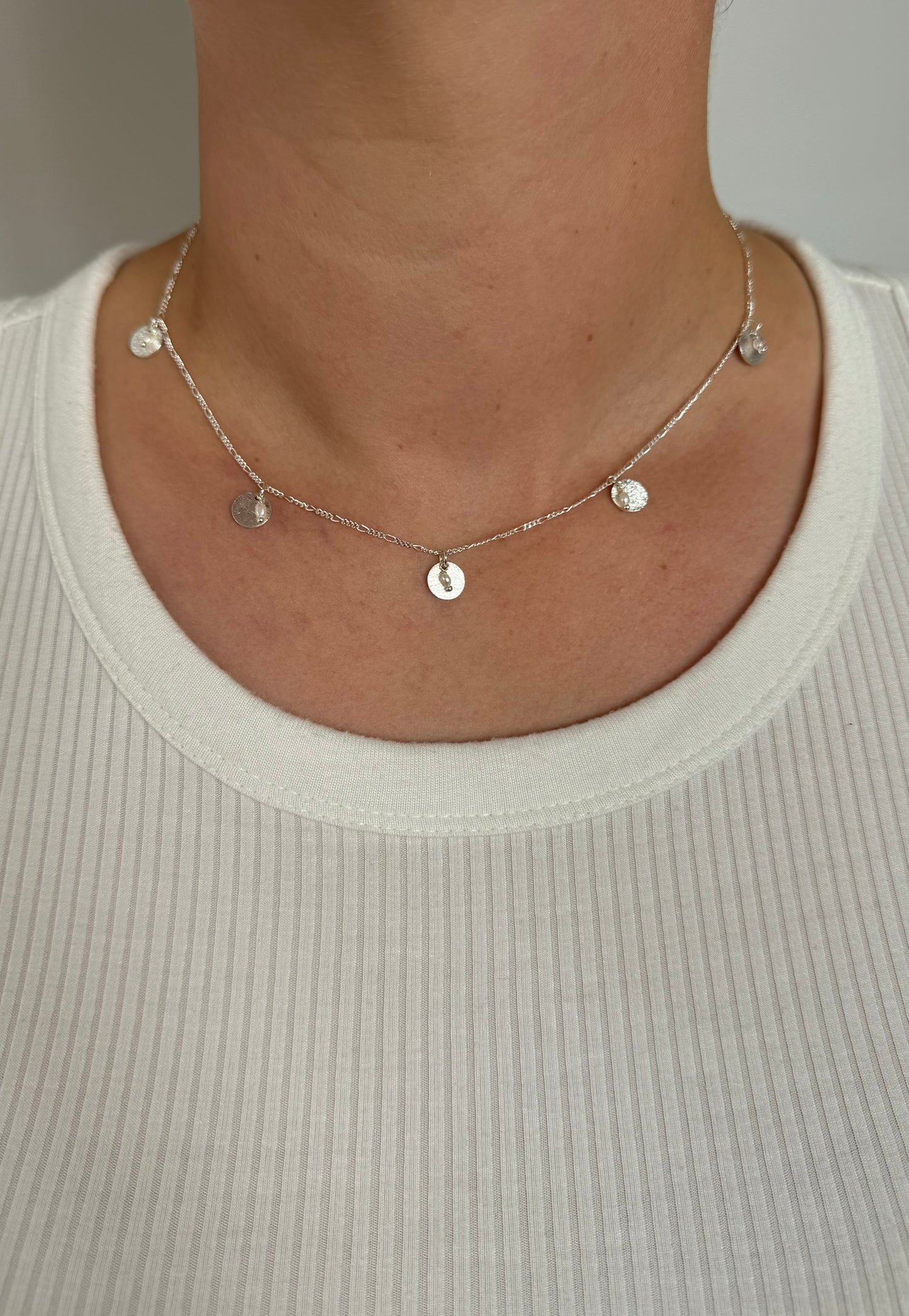 Pearl Coin Necklace