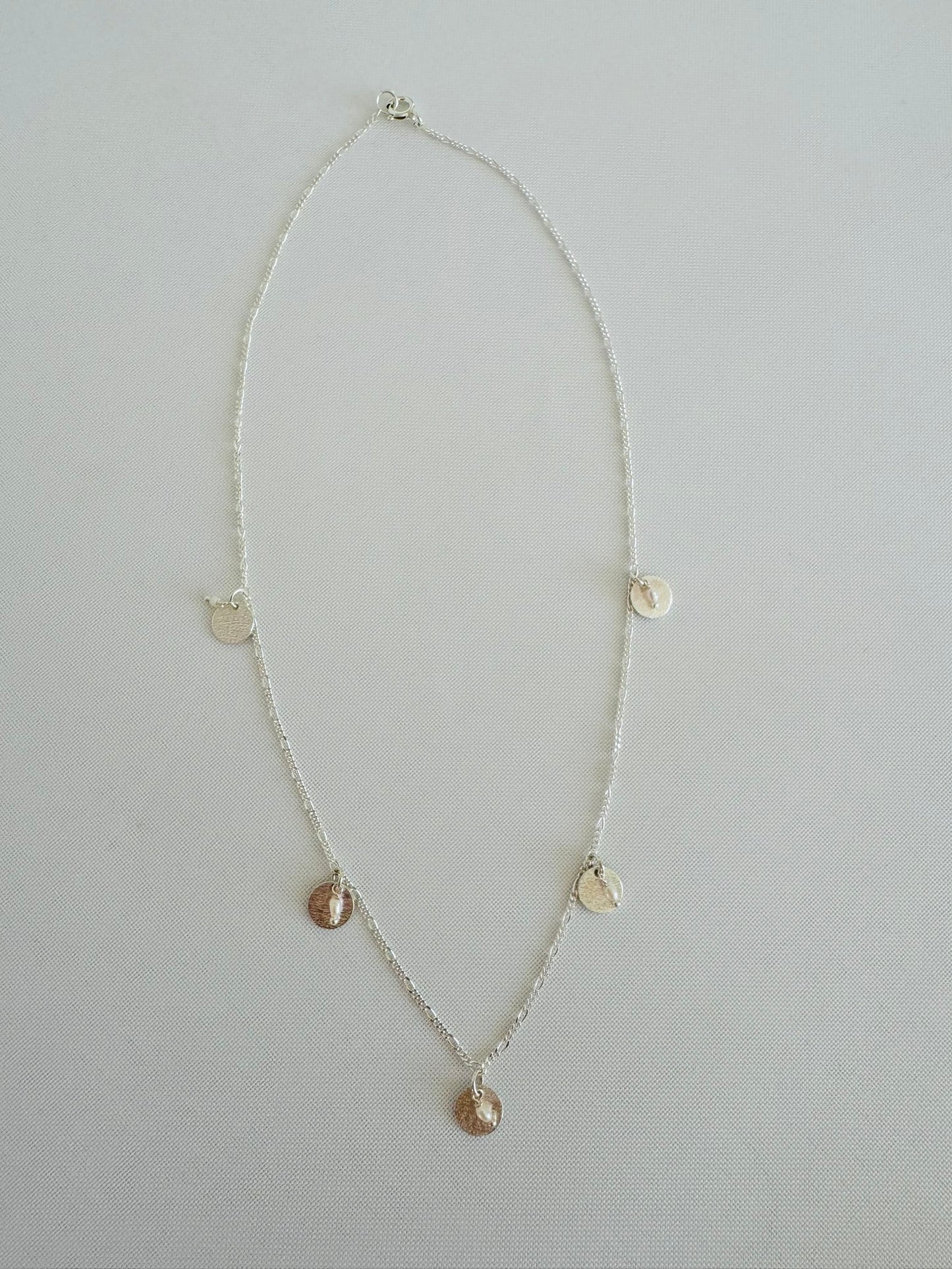 Pearl Coin Necklace