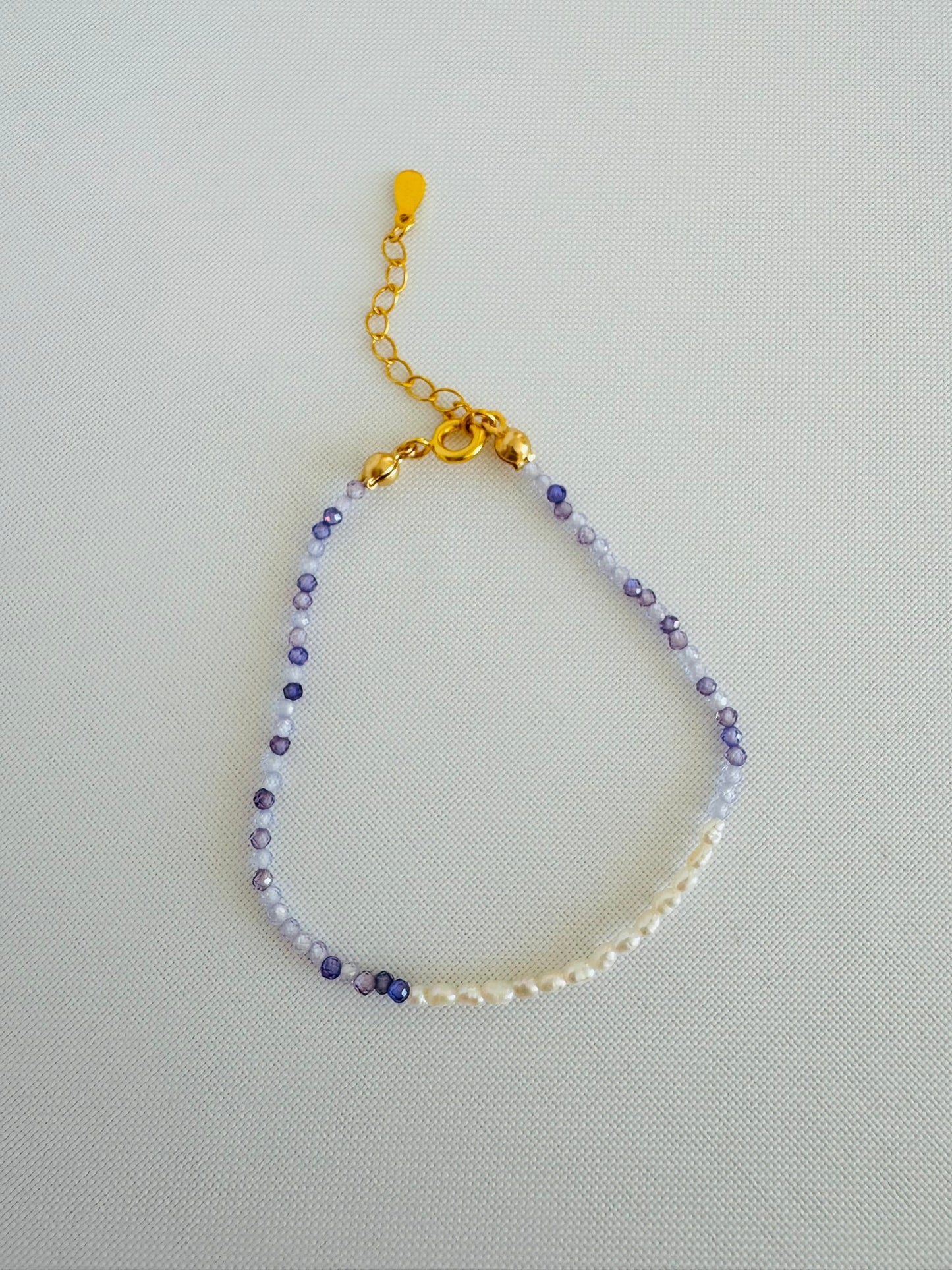 Purple Sparkling Bracelet