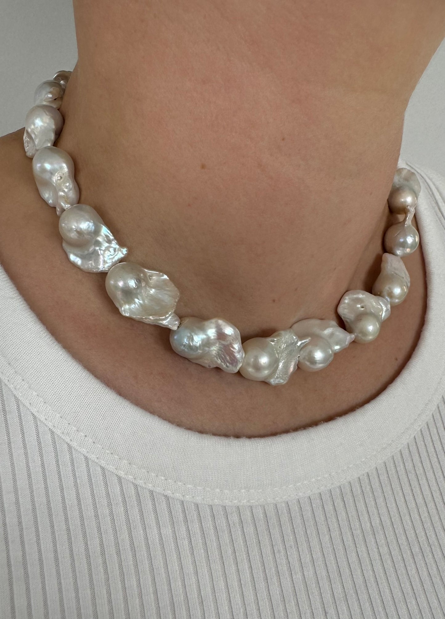 Chunky Baroque Necklace
