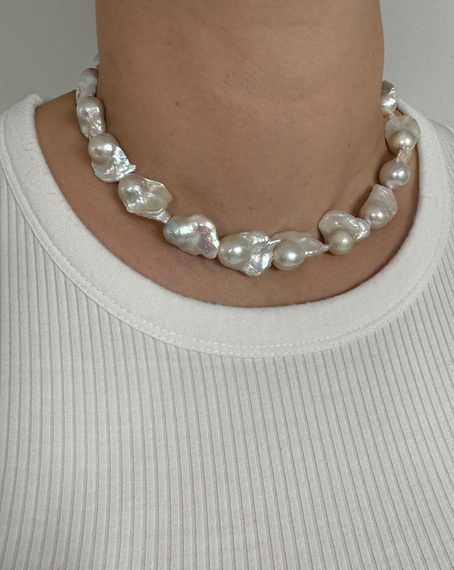 Chunky Baroque Necklace